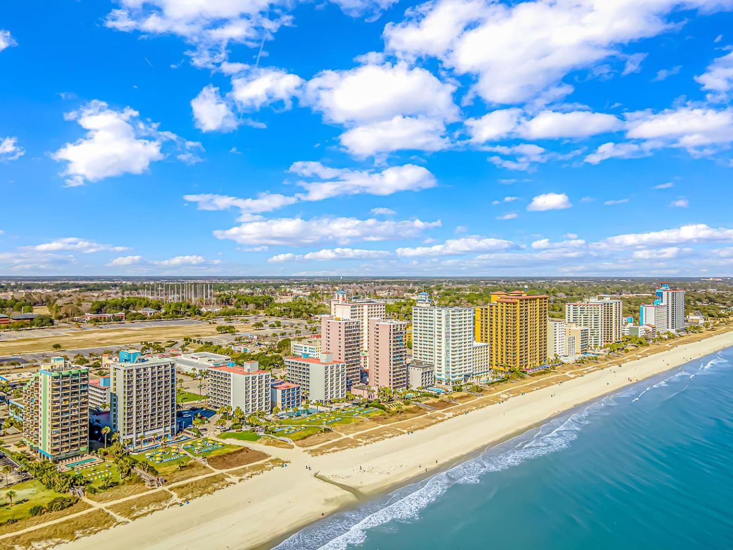 5Th Floor Direct Oceanfront Double Suite Sleeps 6 Meridian Plaza 503 默特尔比奇 外观 照片