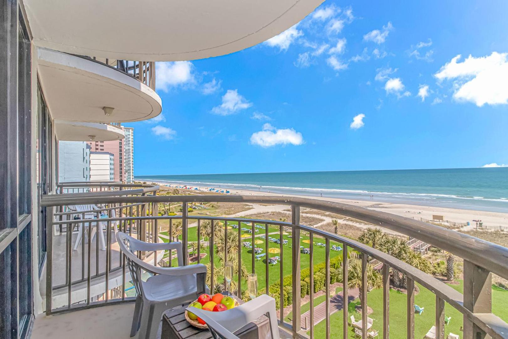 5Th Floor Direct Oceanfront Double Suite Sleeps 6 Meridian Plaza 503 默特尔比奇 外观 照片