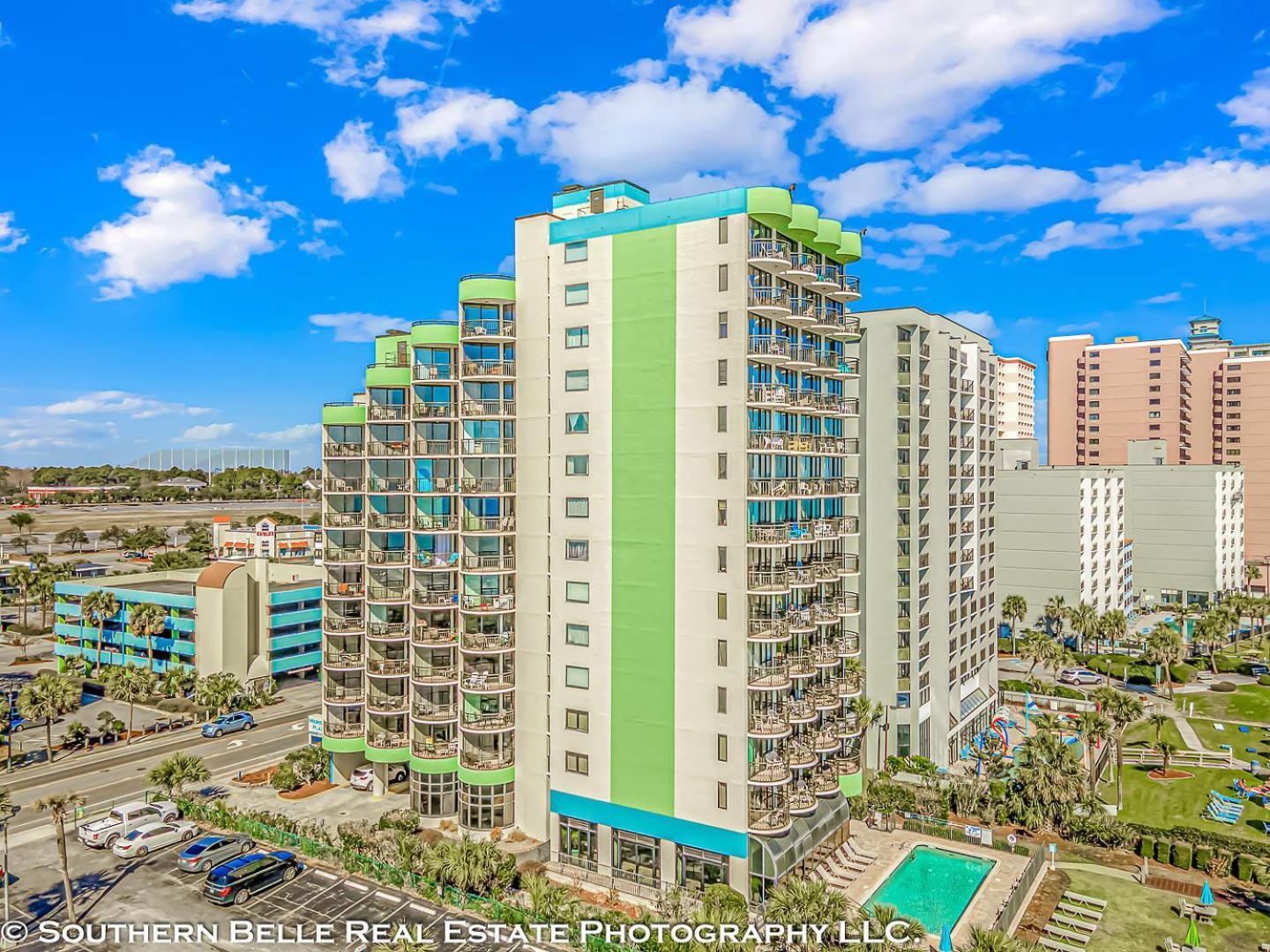 5Th Floor Direct Oceanfront Double Suite Sleeps 6 Meridian Plaza 503 默特尔比奇 外观 照片