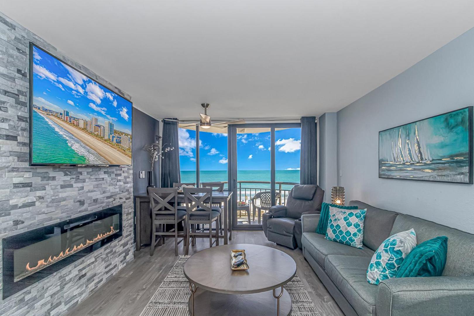5Th Floor Direct Oceanfront Double Suite Sleeps 6 Meridian Plaza 503 默特尔比奇 外观 照片