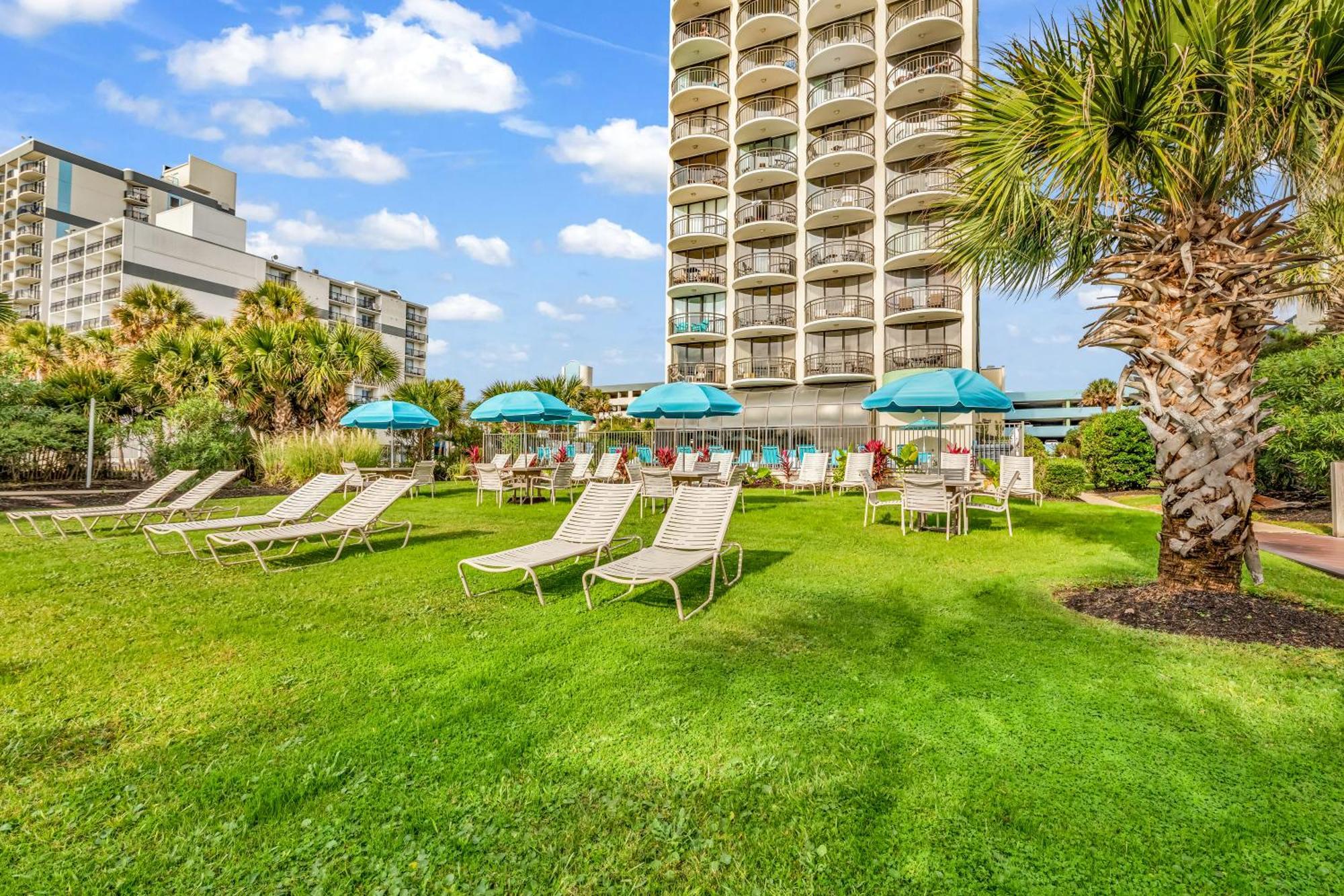 5Th Floor Direct Oceanfront Double Suite Sleeps 6 Meridian Plaza 503 默特尔比奇 外观 照片