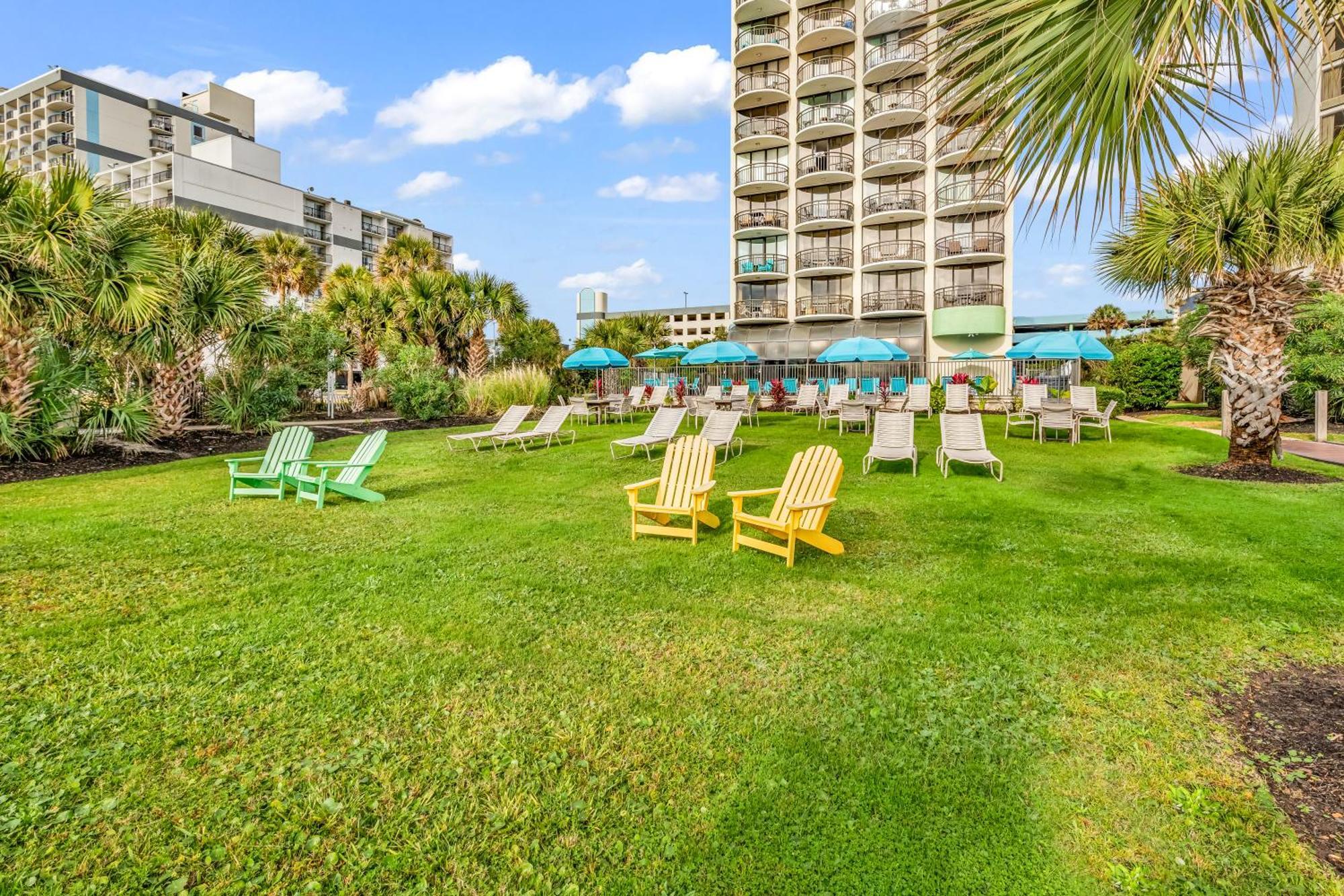5Th Floor Direct Oceanfront Double Suite Sleeps 6 Meridian Plaza 503 默特尔比奇 外观 照片